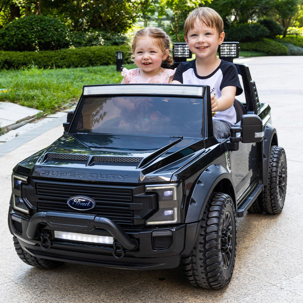 24V Dev Arazi Kamyoneti - Çift Kişilik, Tepe Lambalı ve Yüksek Performanslı Off-Road Pickup