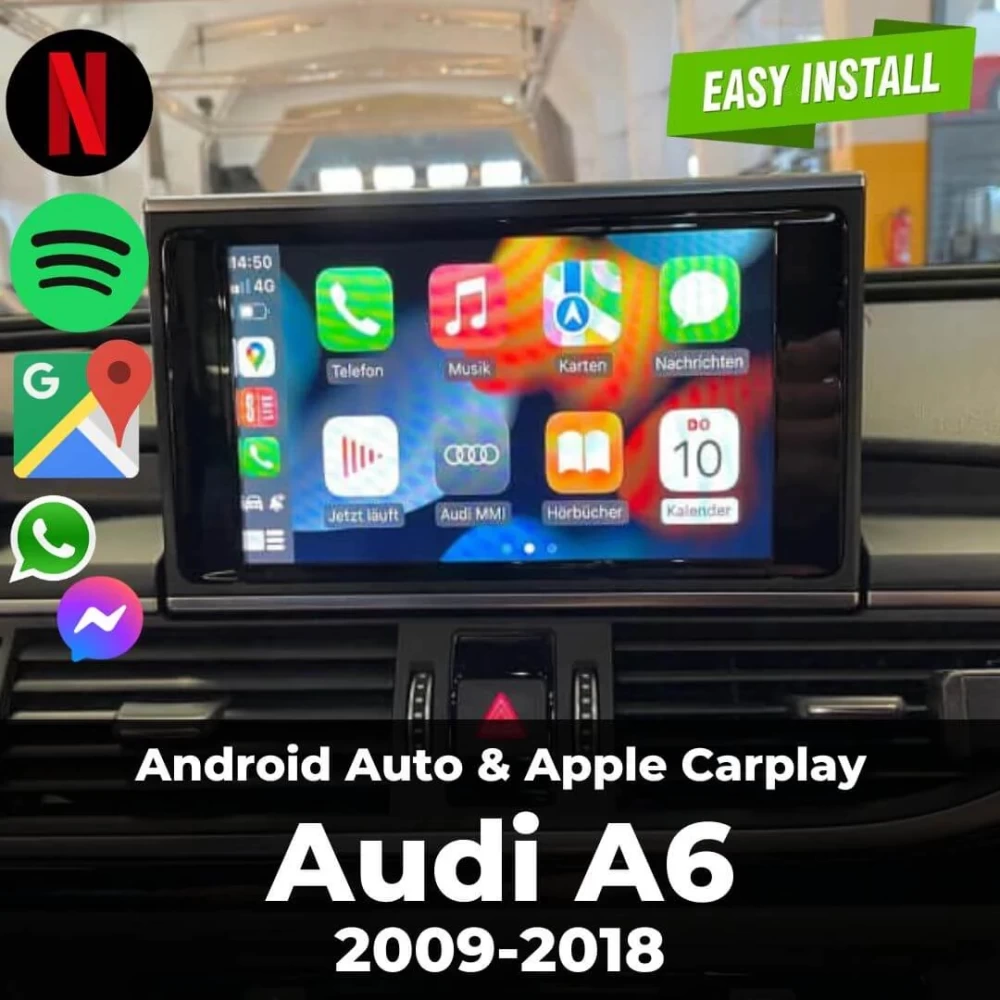 Audi A6 Apple Carplay ve Android Upgrade Modül 2009-2018