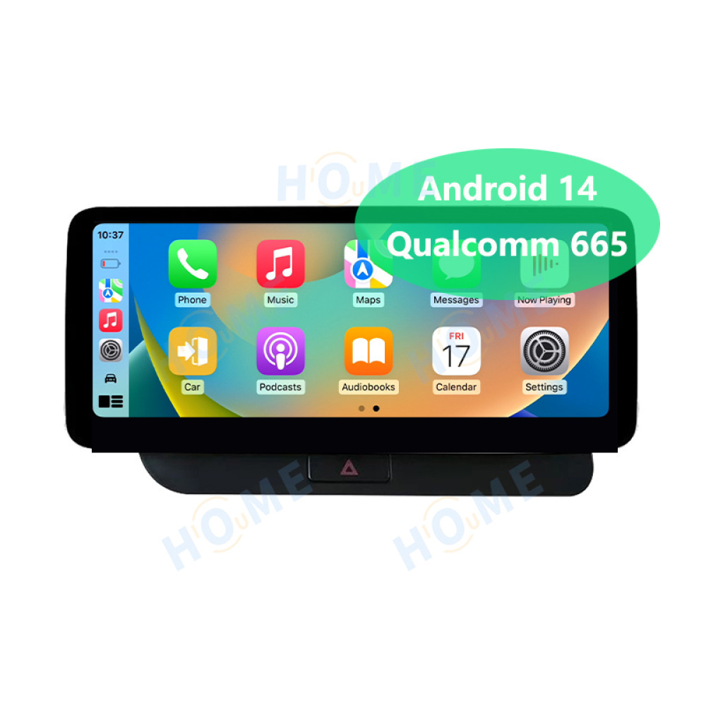 Audi Q5 10.25/12.5 inch Android 14 - CarPlay - Android - Google Play Store - GPS Navigasyon - Multimedya Ekran 2009-2017