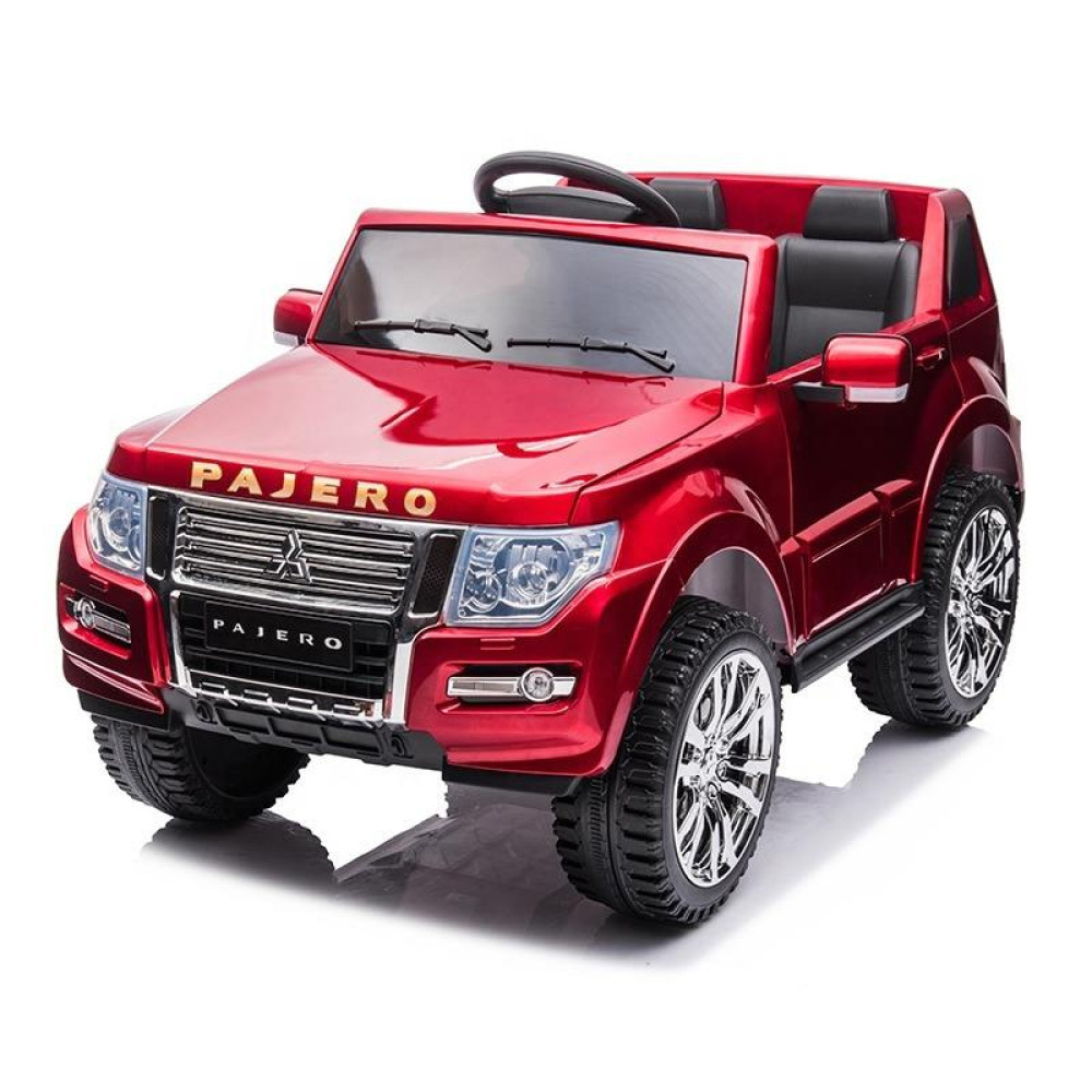 Pajero-Rally 12V Off-Road - Koruma Barlı, Yedek Lastik Detaylı, 12V Çift Motorlu ve Lisanslı Akülü Jeep