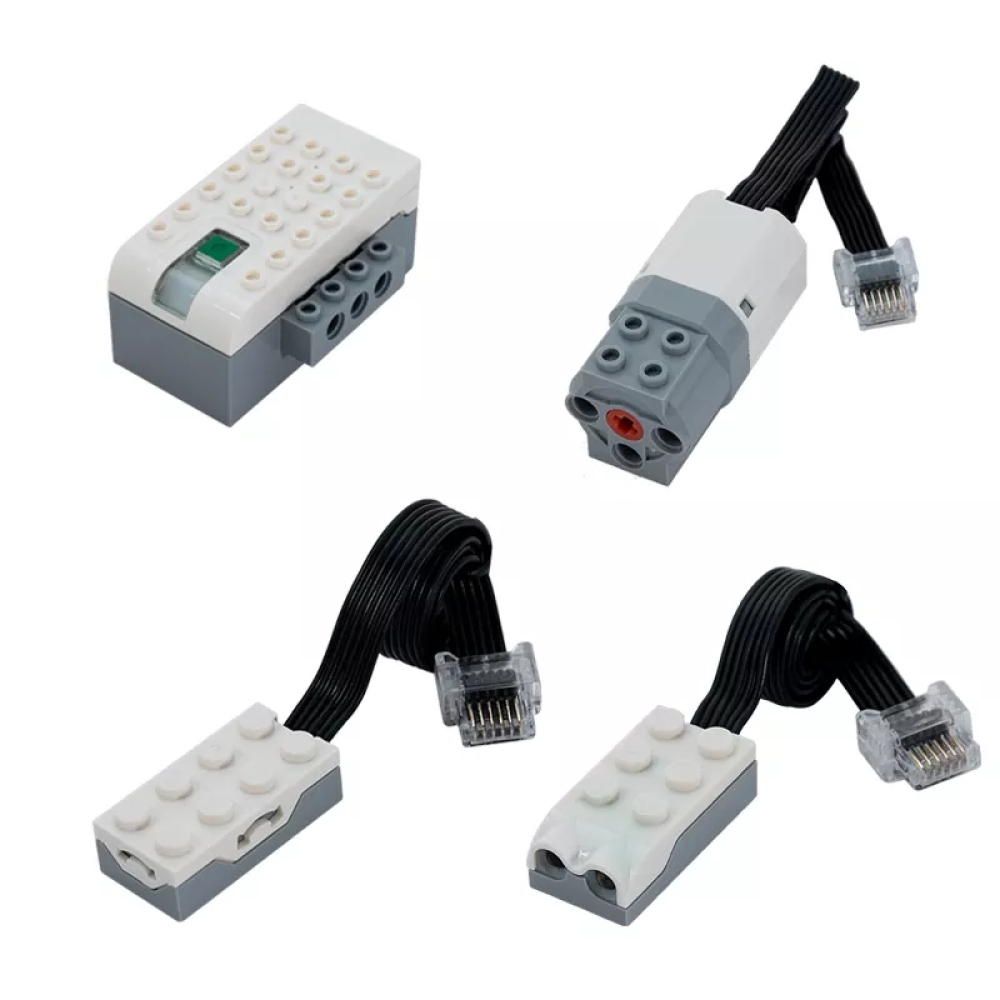 WeDoRobotik 2.0 Elektronik Yedek Parça Seti Akıllı Hub Motor Hareket ve Eğim Sensörü (Tam Set)