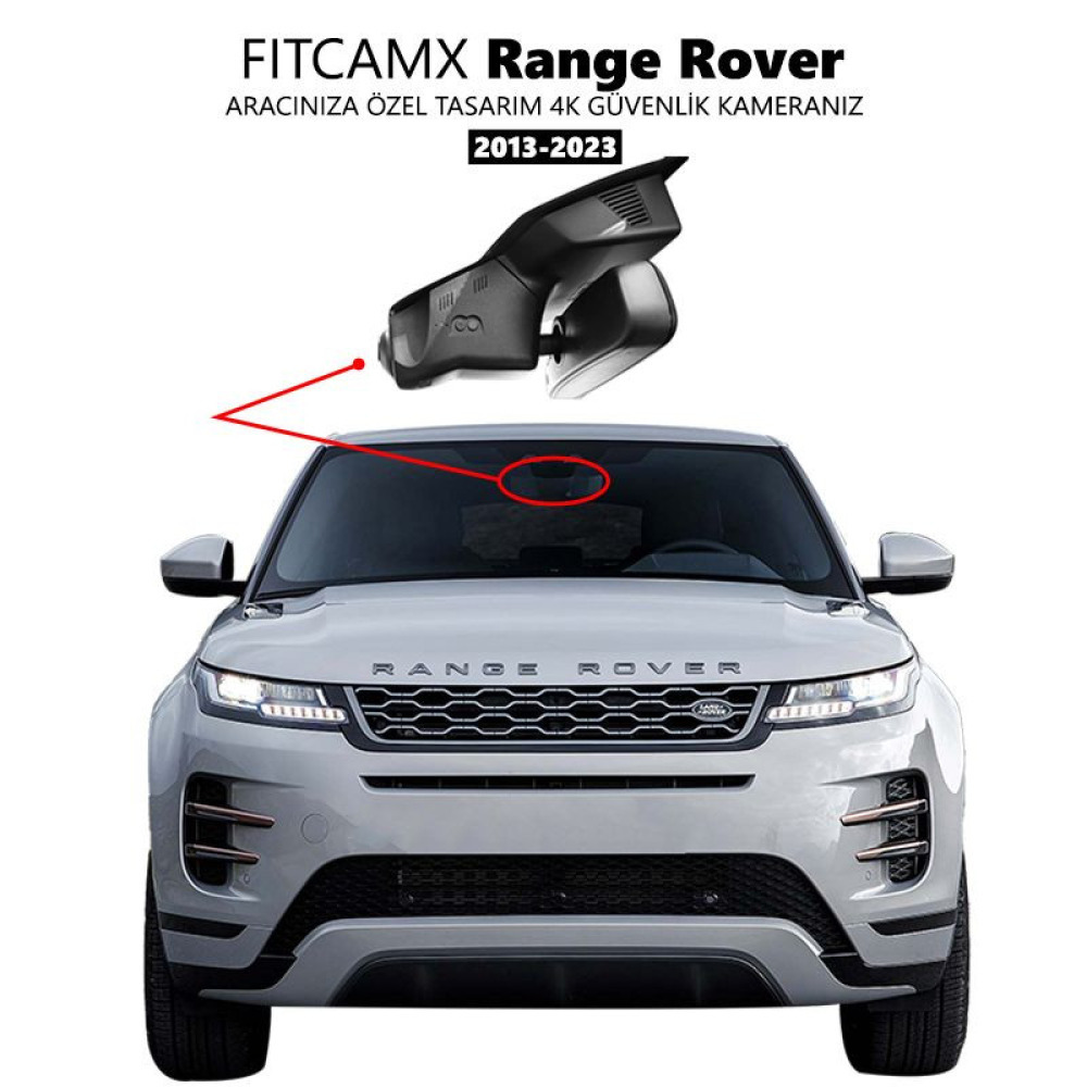 Range Rover Modellere Özel 4K Araç Kamerası 2013 2014 2015 2016 2017 2018 2019 2020 2021 2022 2023