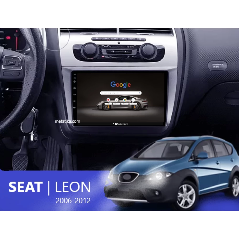 Seat Leon (2006-2012) | 9 İnç Android Multimedya ve Navigasyon Sistemi