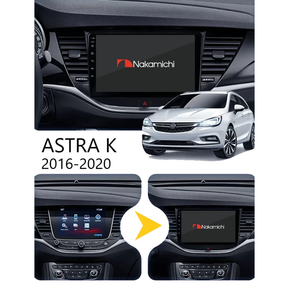 Opel Astra K (2016-2020) | Android Multimedya Navigasyon Sistemi