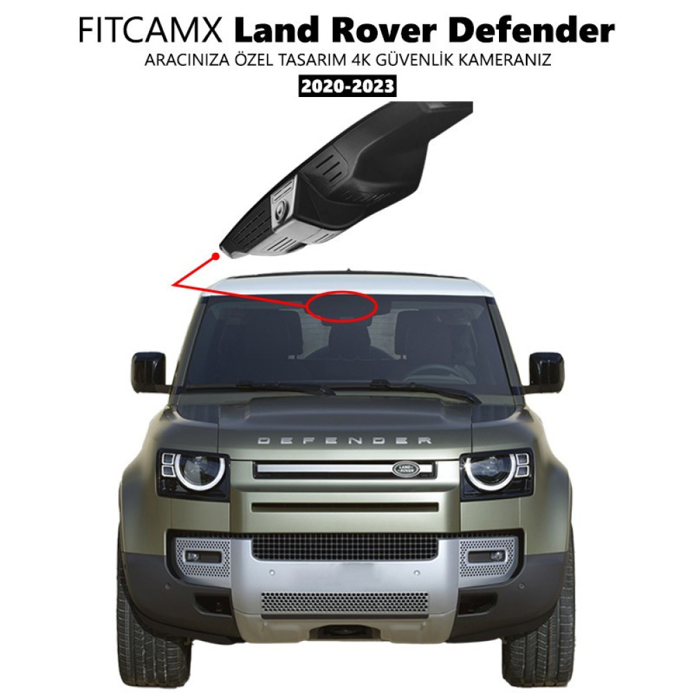 Land Rover Defender Modellere Özel 4K Araç Kamerası