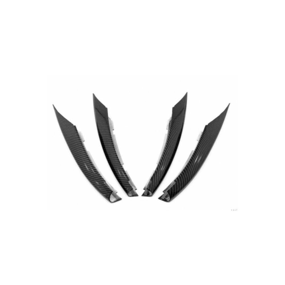Mercedes A Serisi 2019+ W177 İçin Uyumlu Ön Tampon Bıçakları 4 Parça Karbon