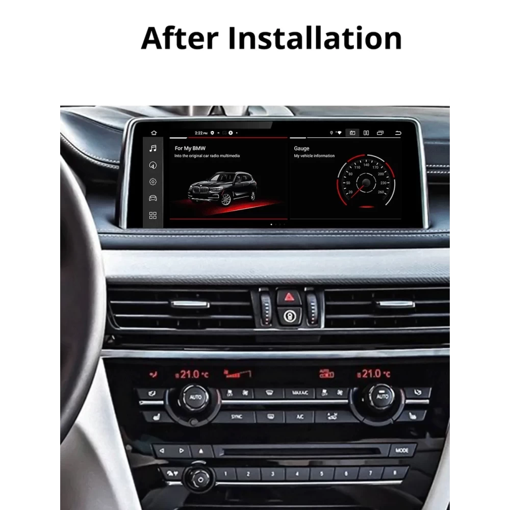 BMW X5 (F15/F85) & X6 (F16/F86) 2014-2018 İçin Android 13.0 Multimedya Sistemi