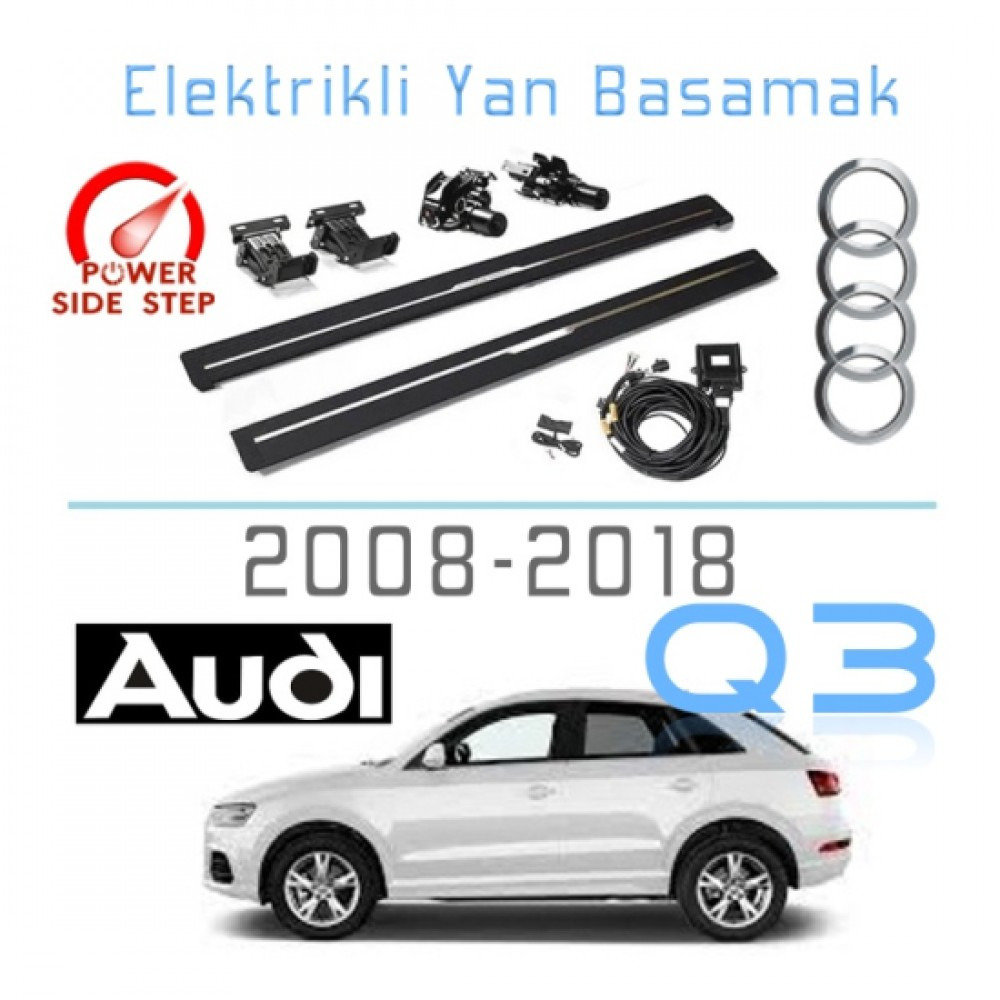 Audi Q3 2008 2018 Otomatik Elektrikli Yan Basamak