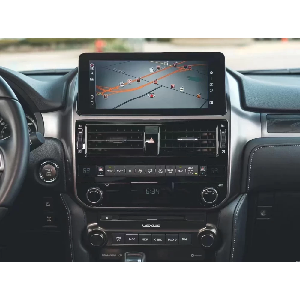 Lexus GX460 & GX400 (2008-2023) İçin 12.5 İnç Android Multimedya Sistemi