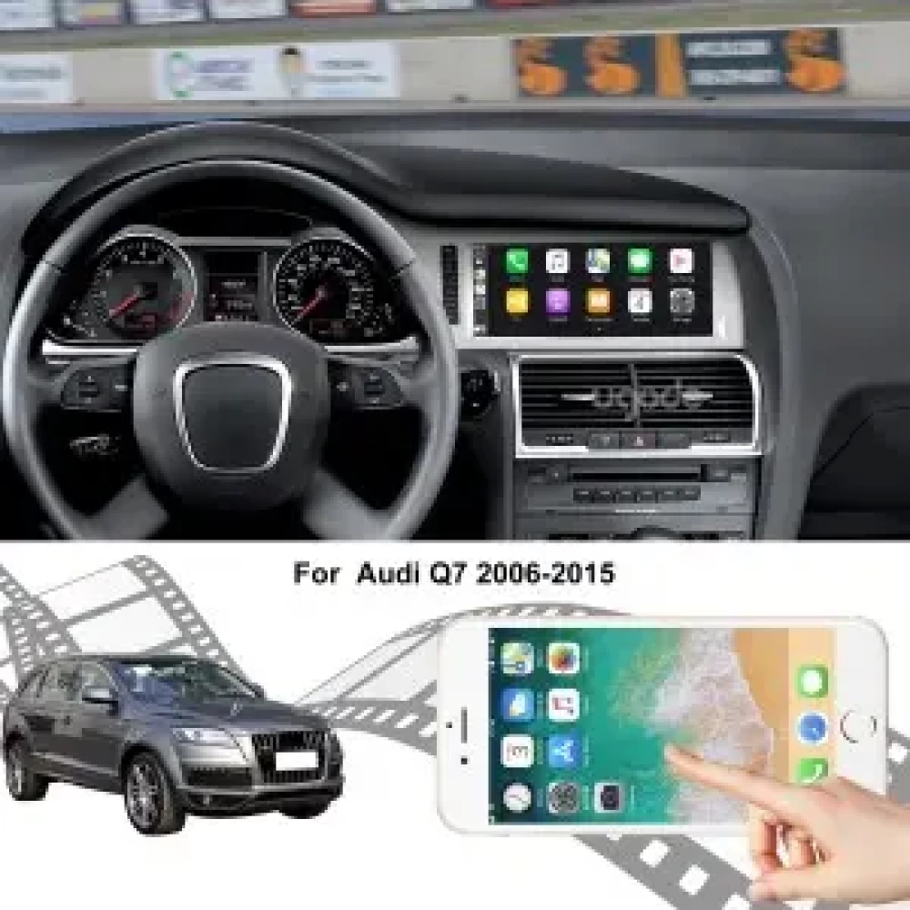 Audi Q7 10.25 inch - CarPlay - Android - GPS Navigasyon - Multimedya Ekran 2006-2015
