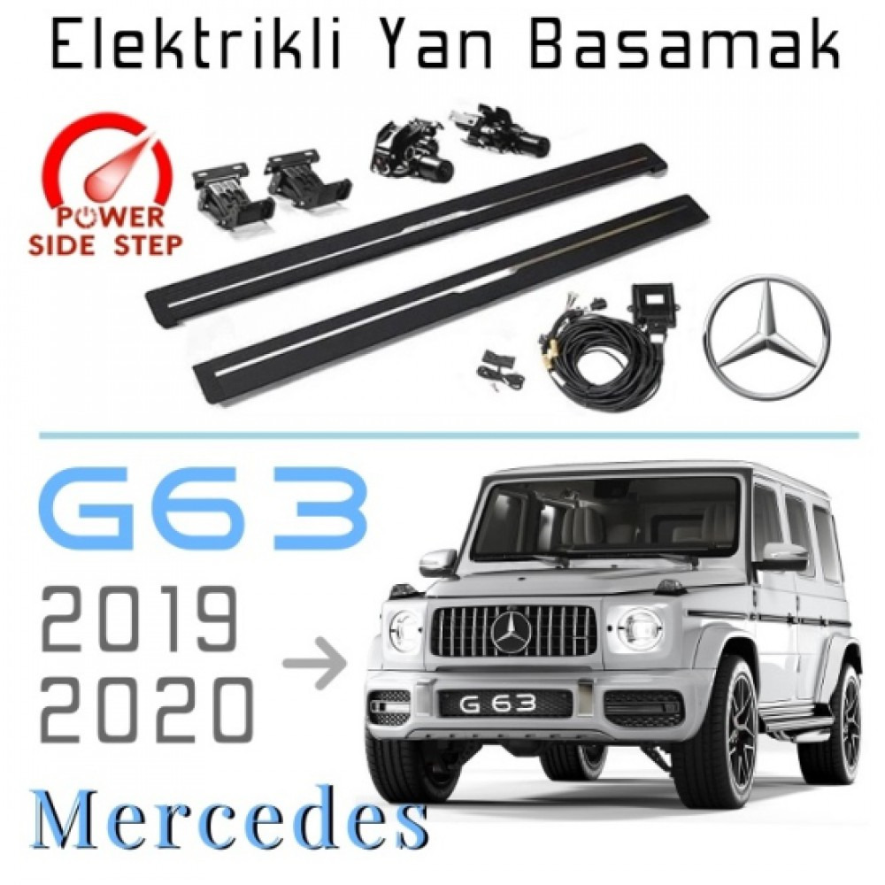 Mercedes Benz G63 2019-2020 Otomatik Elektrikli Yan Basamak