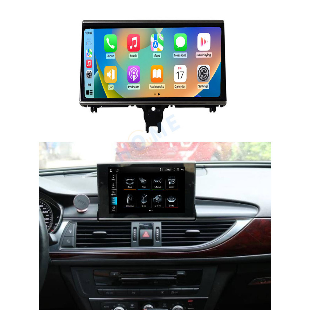Audi A6 8 inch Android 13 - CarPlay - Android - Google Play Store - GPS Navigasyon - Multimedya Ekran 2012-2018