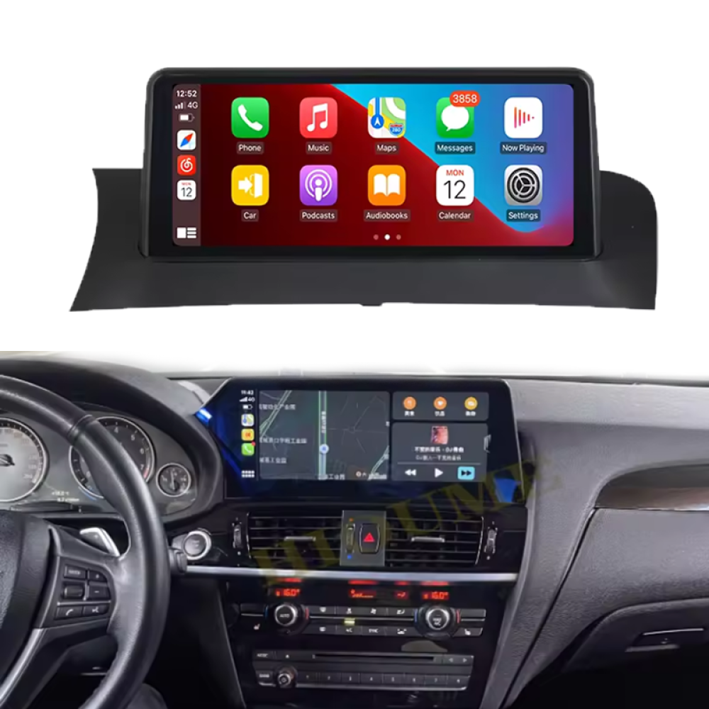 BMW X4 F26 12.5 inch Android 13 - CarPlay - Android - GPS Navigasyon - Multimedya EVO Ekran 2016-2018