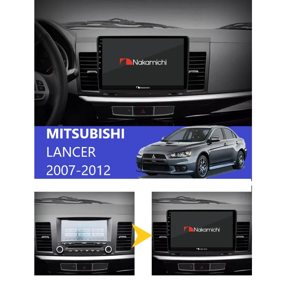 Mitsubishi Lancer (2007-2012) | Android Multimedya Navigasyon Sistemi