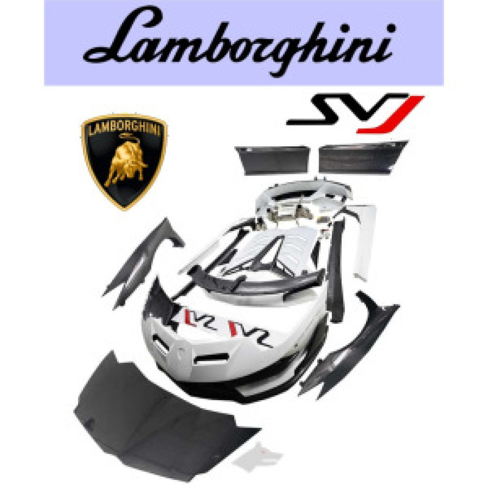 GrayWolf 2011-2022 SVJ Body Kit | Lamborghini Aventador SVJ Aerodynamic Body Kit | LP700 LP720 LP740 LP750 Upgrade Body Kit