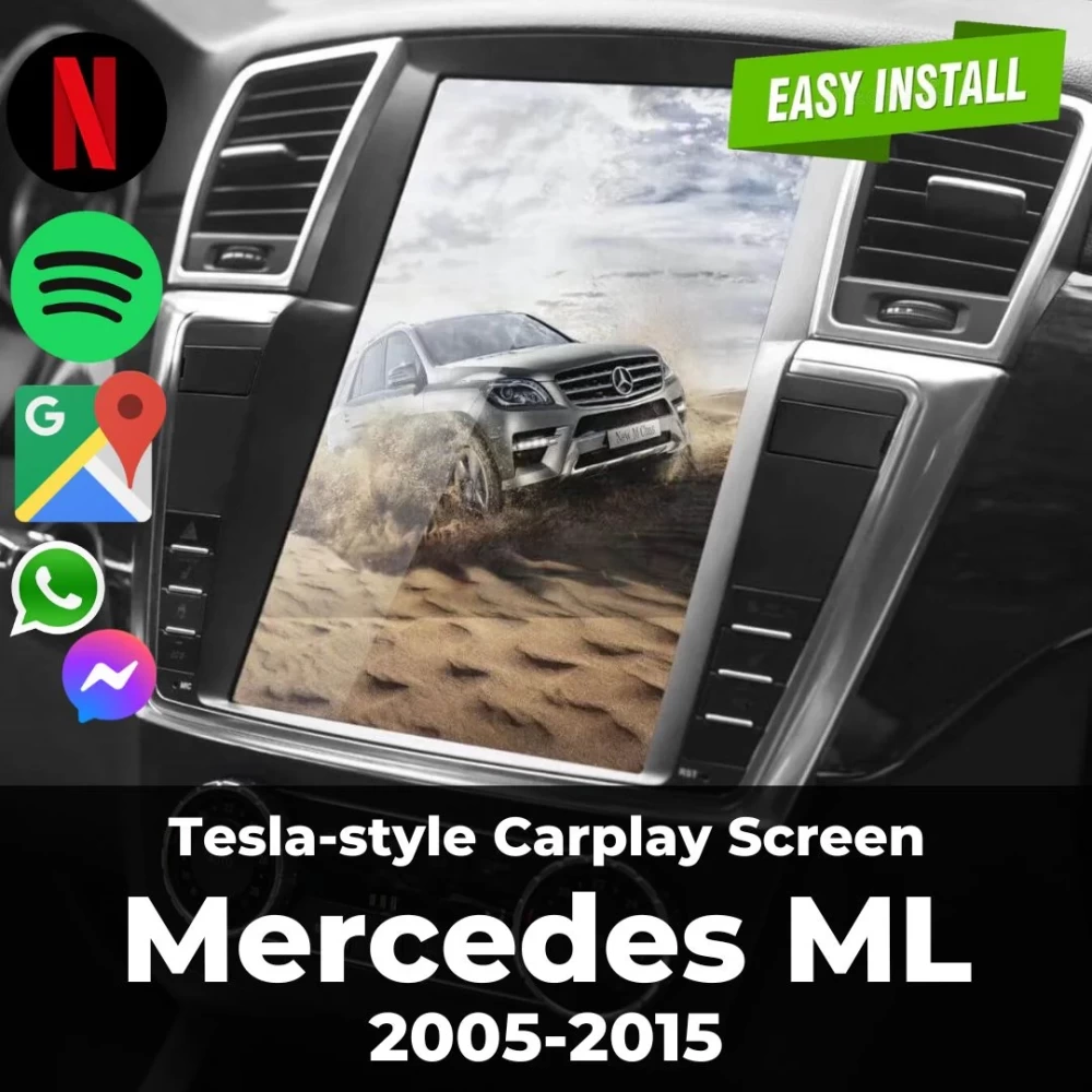Mercedes Benz ML Tesla Ekran 2005-2015