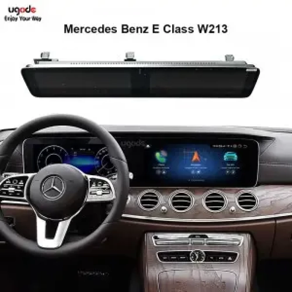 Mercedes Benz E Class W213 21 inch İkili Multimedya Ekran (Dual Screen) - CarPlay - Android - GPS Navigasyon 2017-2019