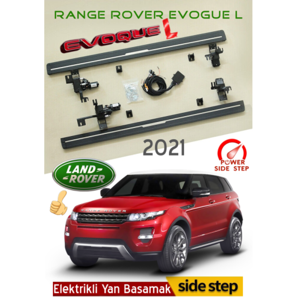 Range Rover Evoque L 2021 Otomatik Elektrikli Yan Basamak