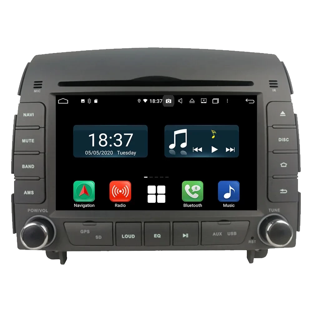Hyundai Sonata NF Android 14.0 Kablosuz CarPlay & Multimedya Sistemi