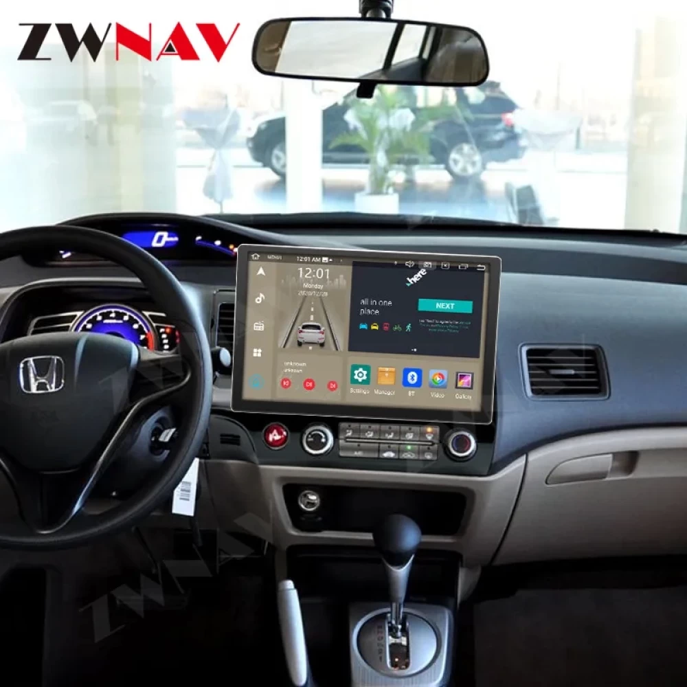 Honda Civic FD6 (2005-2012) 13.3 inç Dev Ekranlı Android Multimedya ve Navigasyon Sistemi