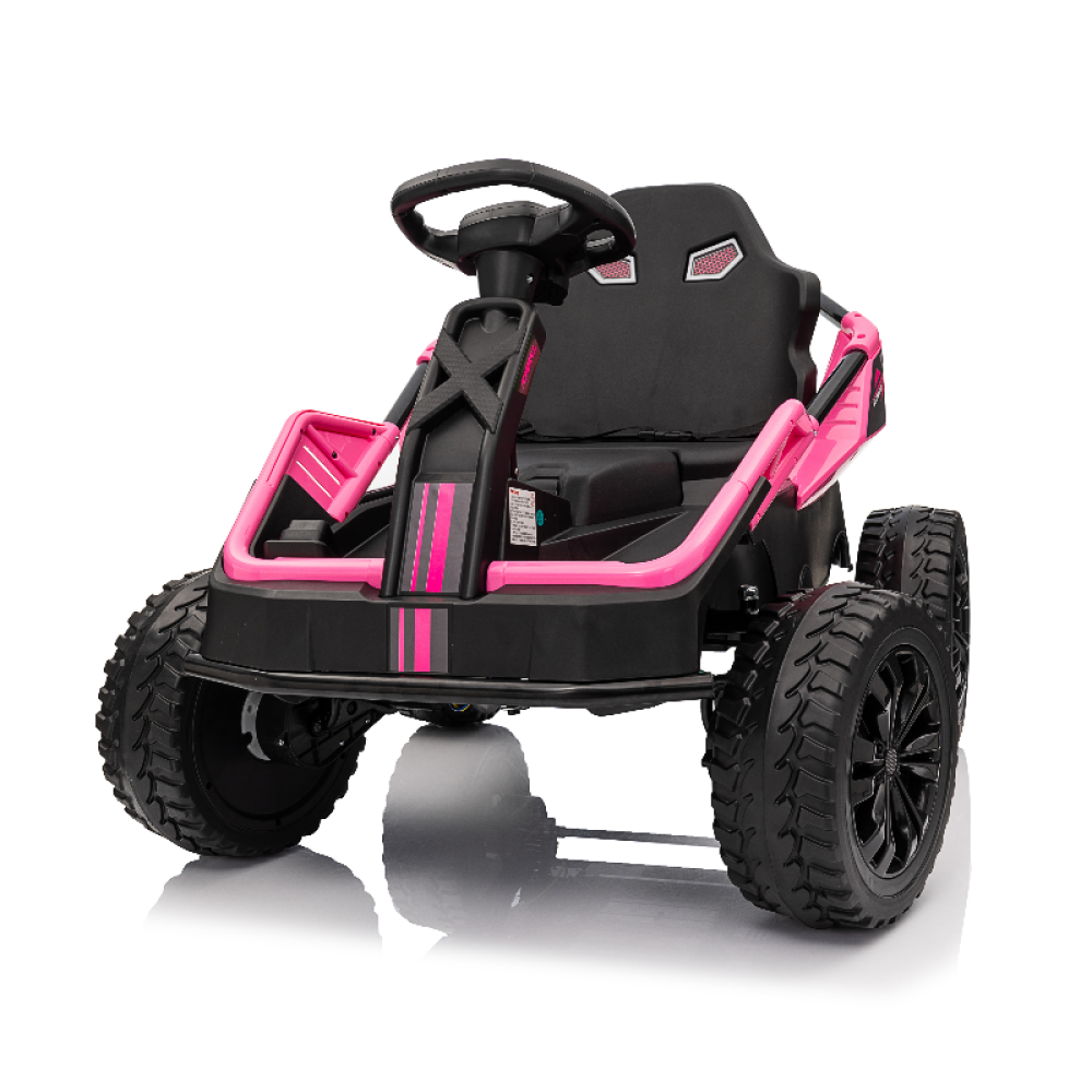 24V Beast Quad ATV - Ultra Güçlü Çift Motor, Dev Arazi Tekerlekleri, Yumuşak Kalkış ve 2.4G Ebeveyn Uzaktan Kumandalı Ekstrem Akülü Quad
