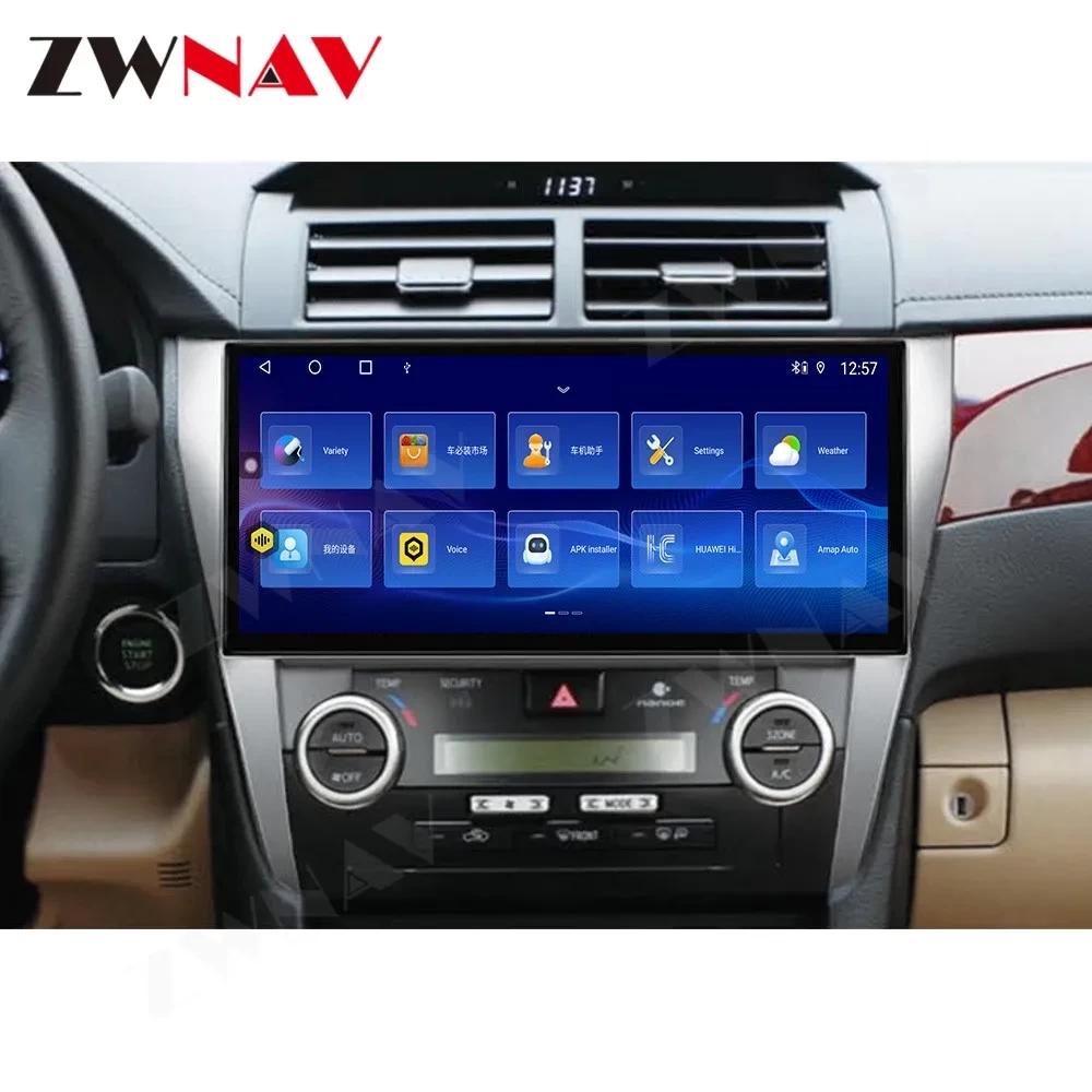 Toyota Camry (2012-2017) Android 13 Multimedya ve Navigasyon Sistemi