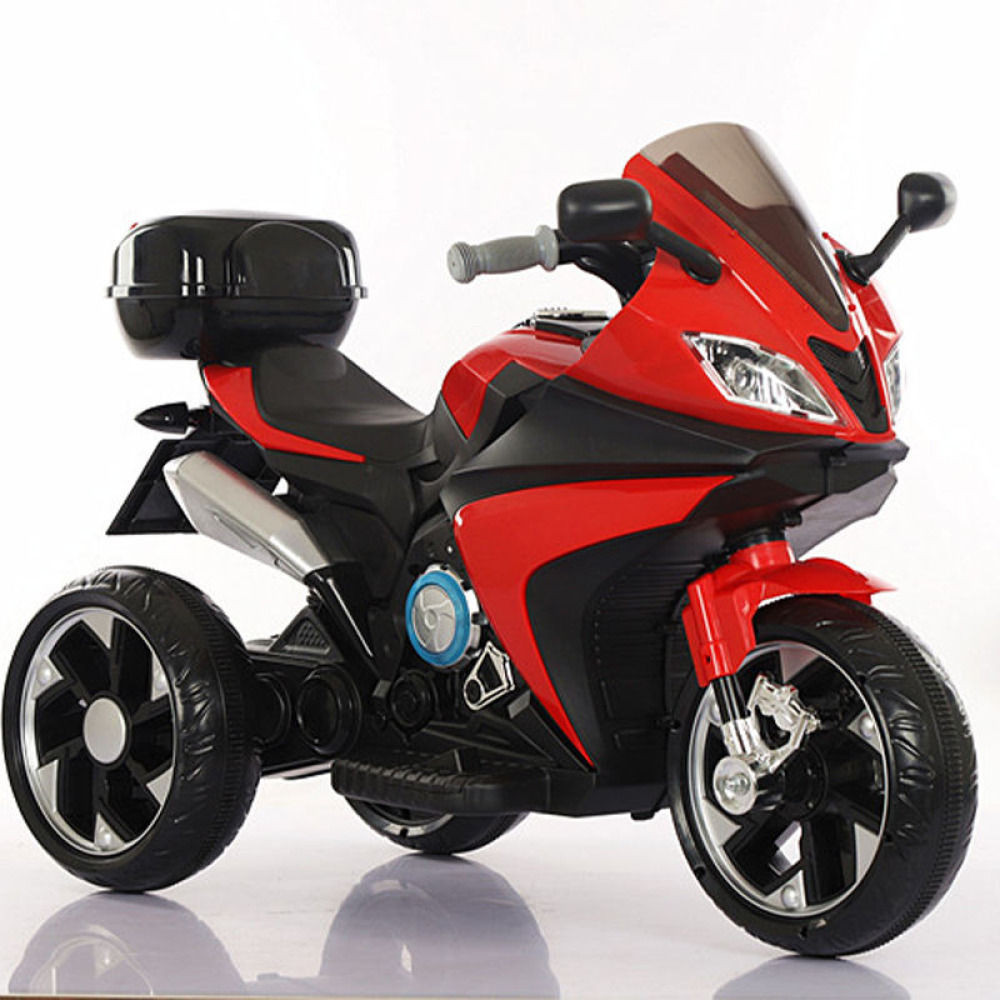 Strada-Adventure 12V Yüksek Camlı Gagal Tasarımlı Üç Tekerlekli ve 12V Çift Motorlu Akülü Motor