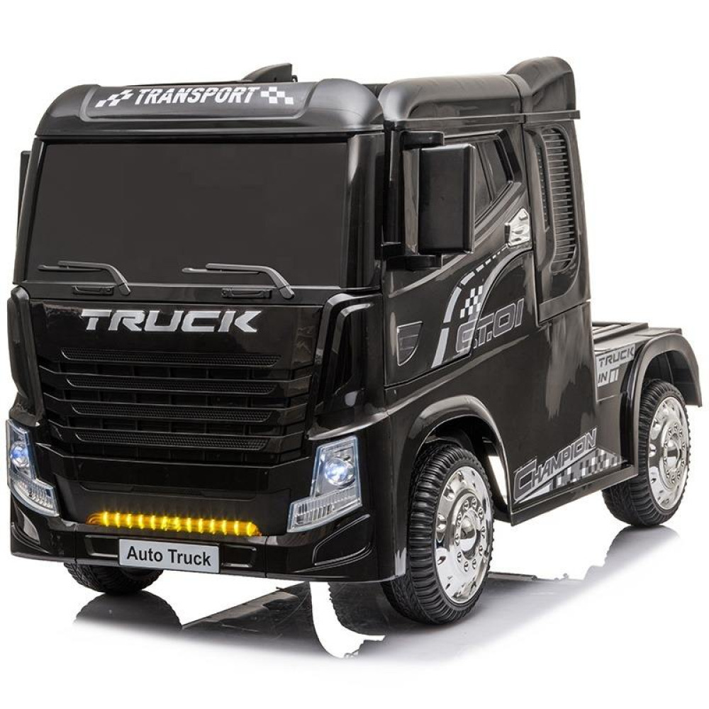 Road-Giant 12V Chrome Edition - Çift Dikey Egzozlu, Yüksek Kabinli, 12V Çift Motorlu ve Amerikan Tır Tasarımlı Akülü Çekici