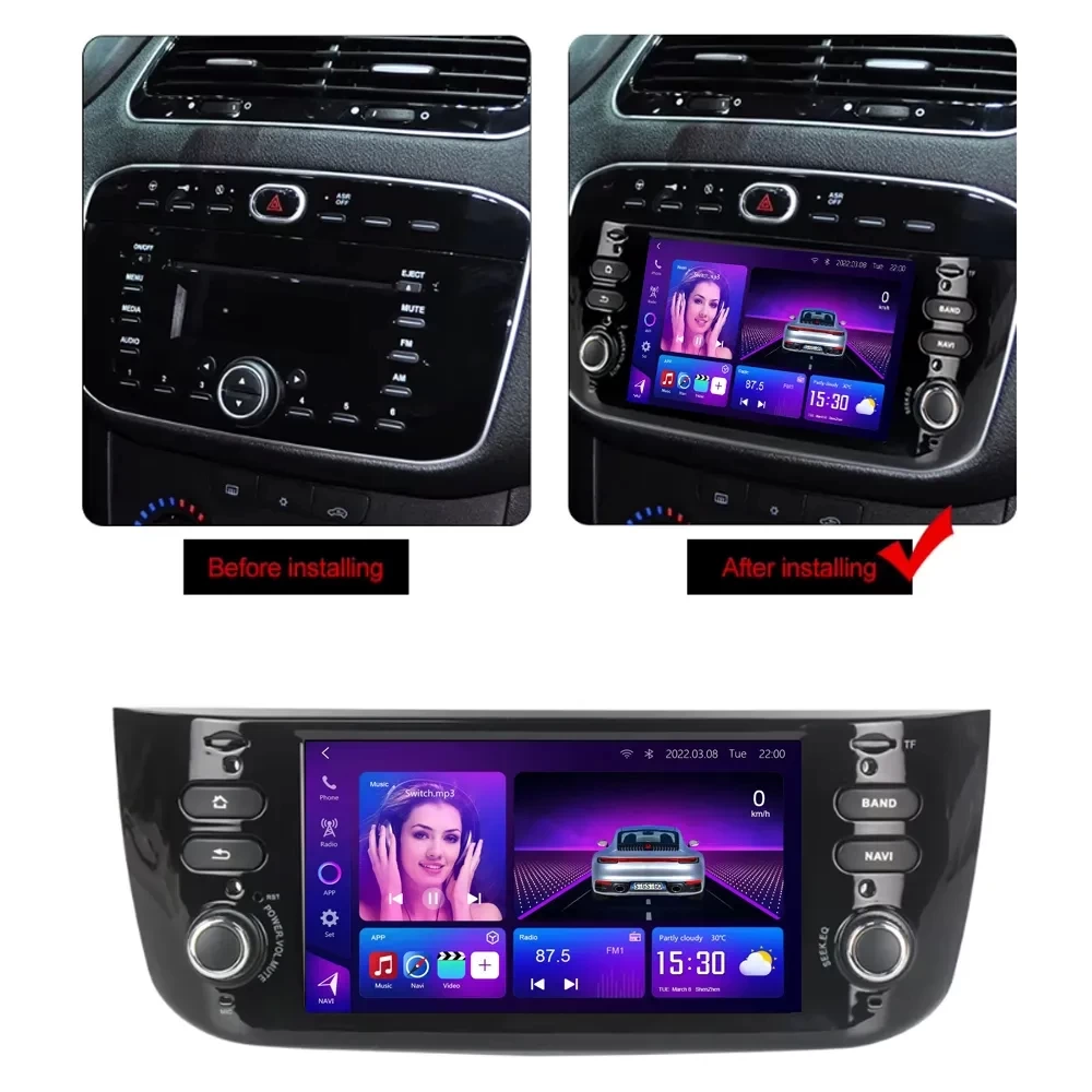 Fiat Linea & Punto Evo Android Multimedya Sistemi (2012–2015)