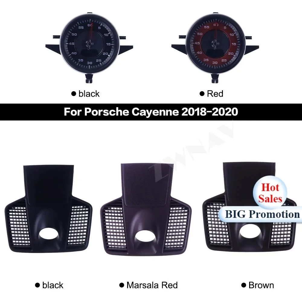 Porsche Cayenne (2018-2020) Dashboard Merkezi Kronometre ve Pusula (Sport Chrono)