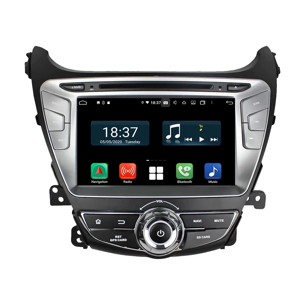 Hyundai Elantra (2014-2015) Android 14.0 Kablosuz CarPlay & Multimedya Sistemi