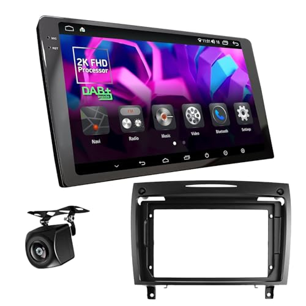 Mercedes-Benz SLK R171 (2004-2011) Android Multimedya Çerçevesi ve Navigasyon Sistemi