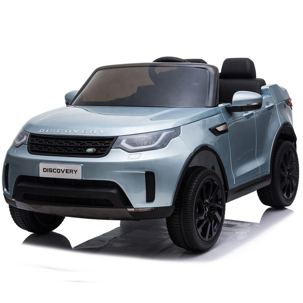 Land Rover Discovery 12V Orjinal Lisanslı Yumuşak EVA Tekerlekli Deri Koltuklu Amortisörlü 2.4G Uzaktan Kumandalı Premium Akülü Pilli SUV Çocuk Arabası
