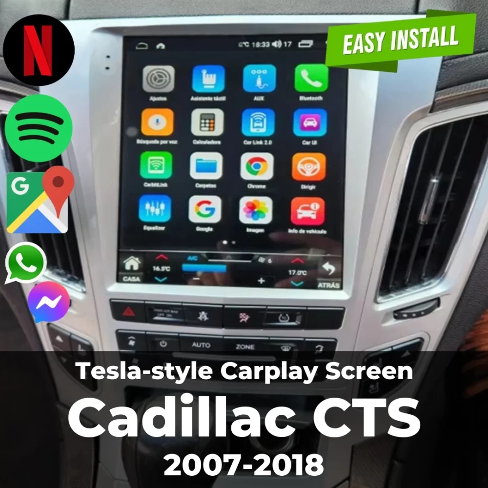 Cadillac CTS Tesla Ekran 2007-2018