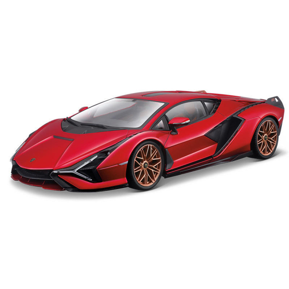 Bburago 1/18 Lamborghini Sián FKP 37 Diecast Geleceğin Şimşeği ve Lamborghini’nin İlk Hibrit Şaheseri
