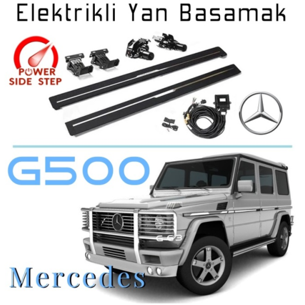 Mercedes Benz G500 Otomatik Elektrikli Yan Basamak