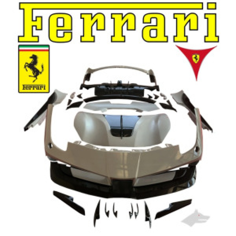 GrayWolf Misha M Style Body Kit | Ferrari 488 2015-2019