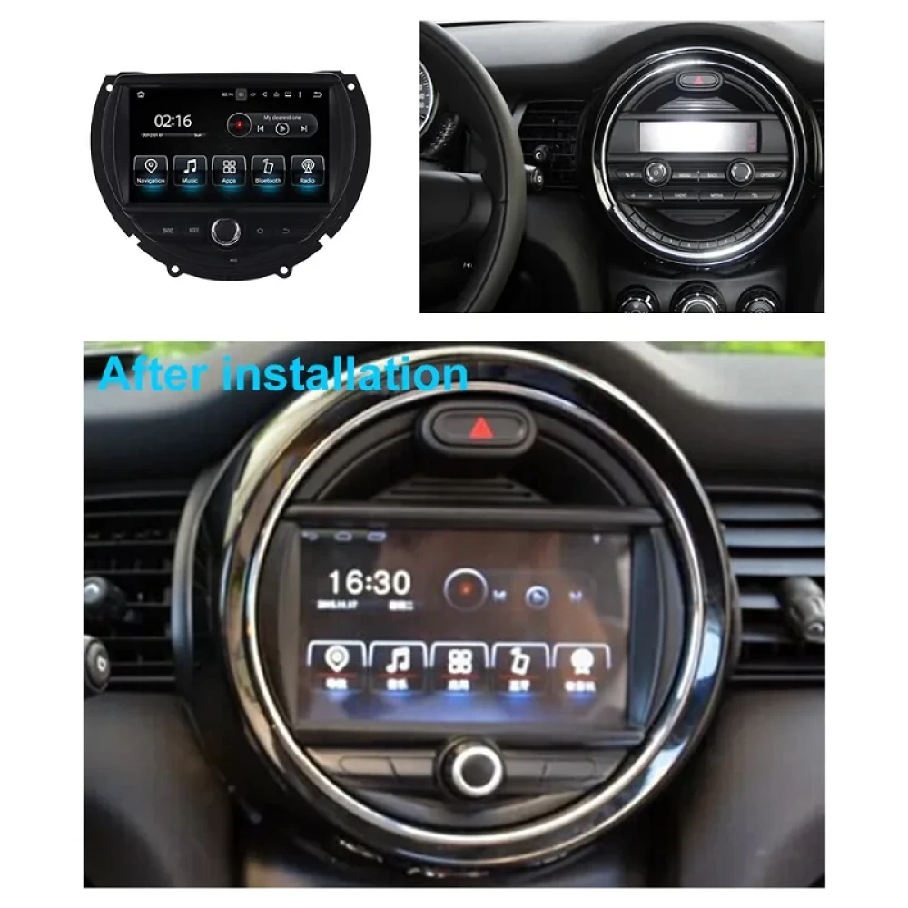 Mini Cooper R56 / R60 (2007-2014) İçin Dokunmatik Android Multimedya & Navigasyon Sistemi