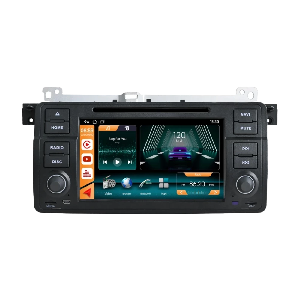 BMW 3 Serisi (1998-1999-2000-2001-2002-2003-2004-2005-2006) E46 Kasa 7 İnç Android Multimedya & Navigasyon Sistemi