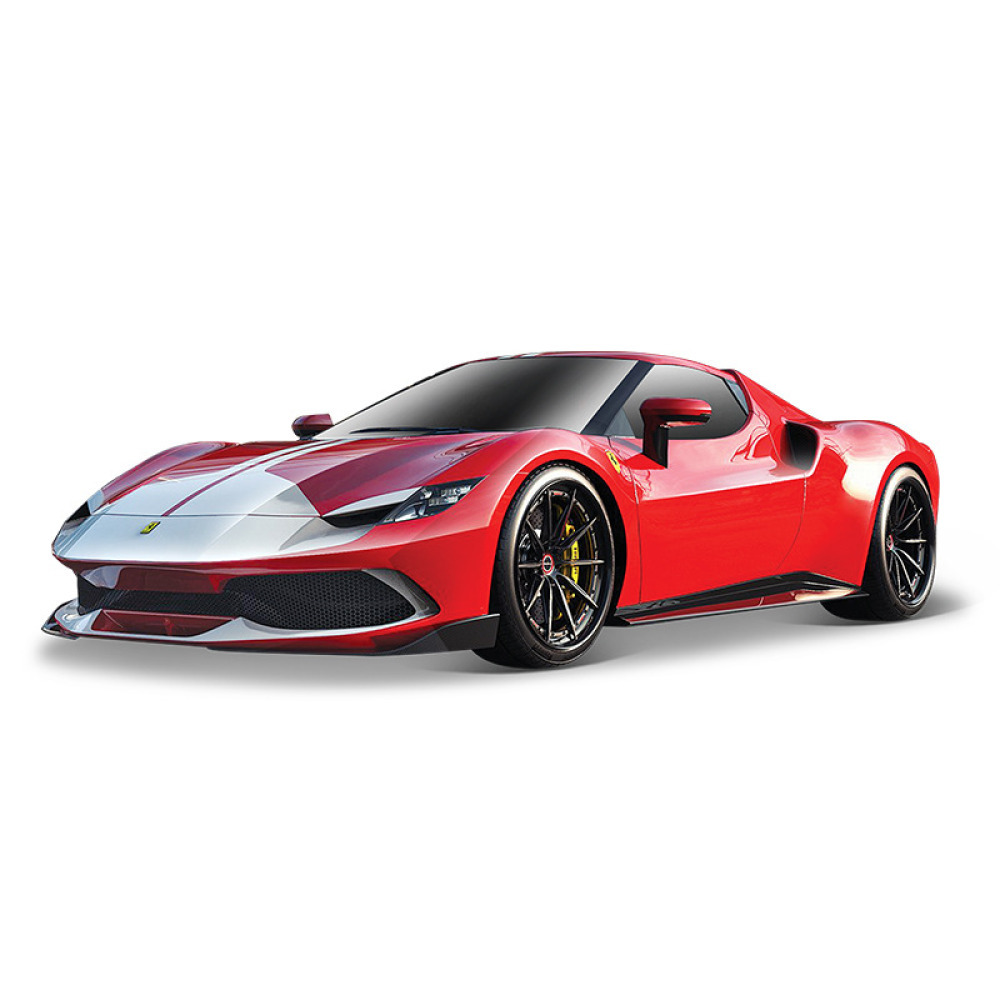 Bburago 1/18 Ferrari 296 GTB – İtalyan Hibrit Teknolojisi ve Dev Ölçekli Metalik Estetik Diecast Koleksiyonunuzda