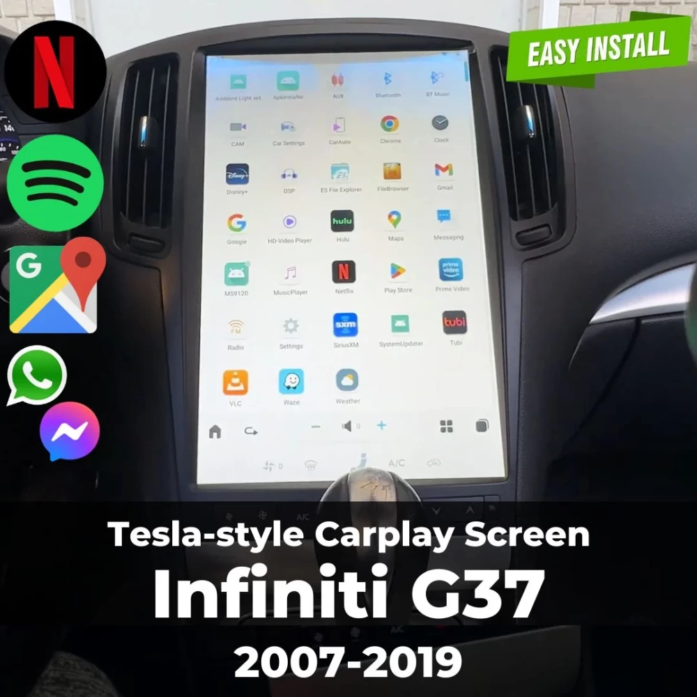 Infiniti G37 Tesla Ekran 2007-2019