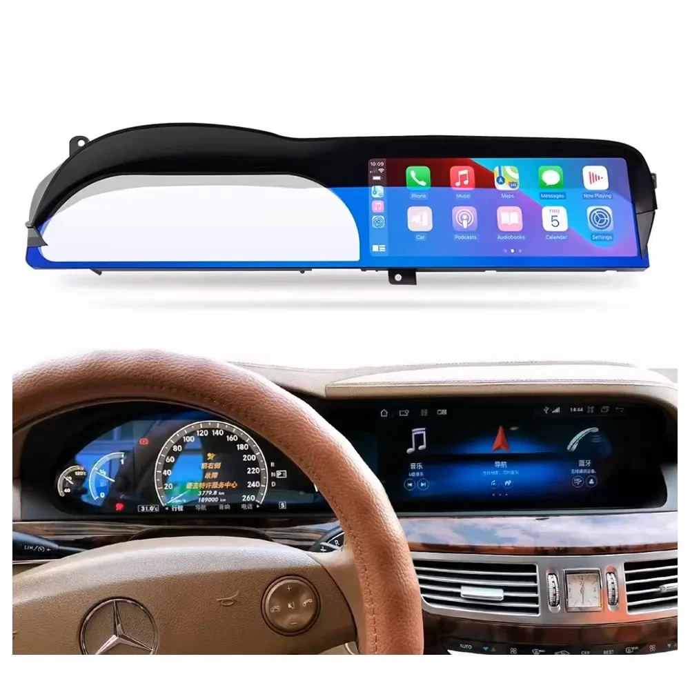 Mercedes-Benz S-Serisi W221 Android Multimedya Sistemi 12.3 inç 2006-2013