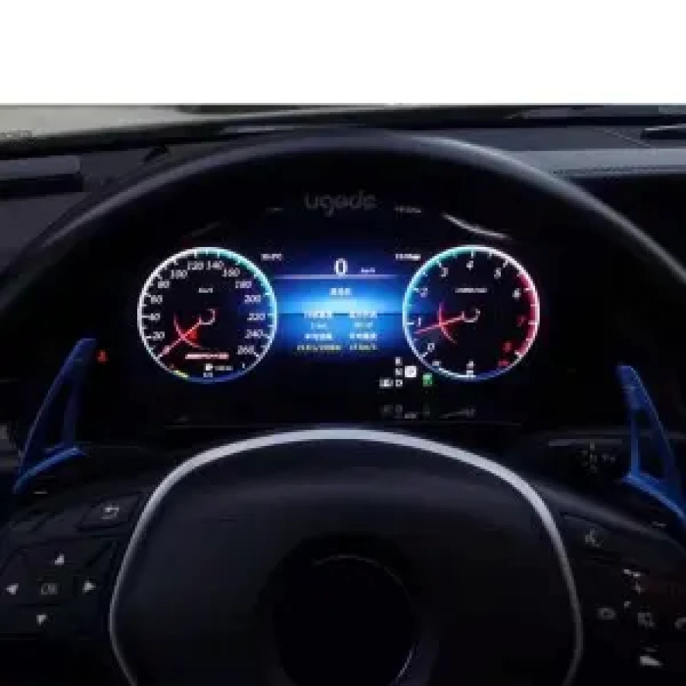 Mercedes Benz W212 12.3 inç Hayalet Ekran LCD Dijital Hız Göstergesi Paneli 2010 2011 2012