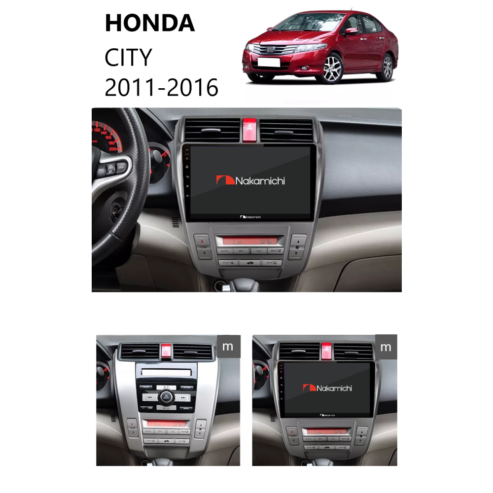 Honda City (2011-2016) Uyumlu Android Multimedya Navigasyon Sistemi