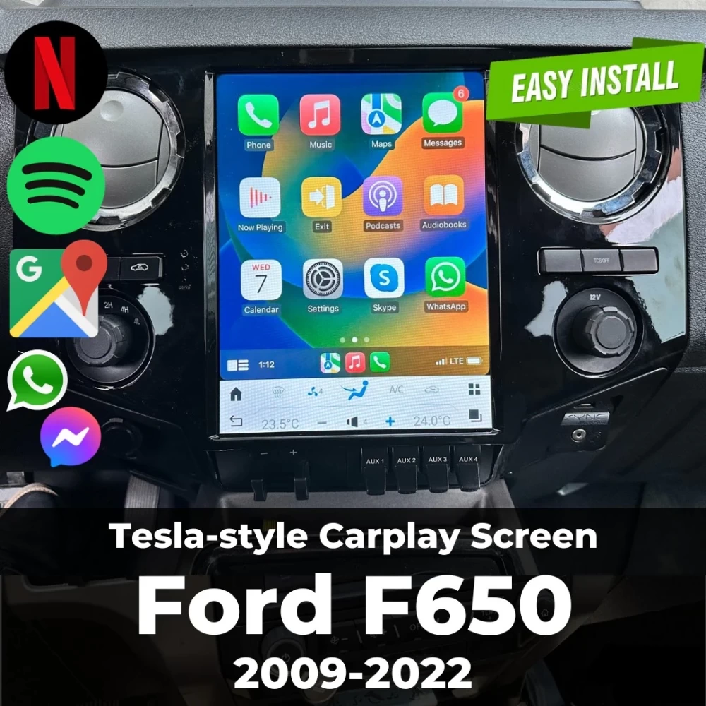 Ford F650 Tesla Ekran 2009-2022