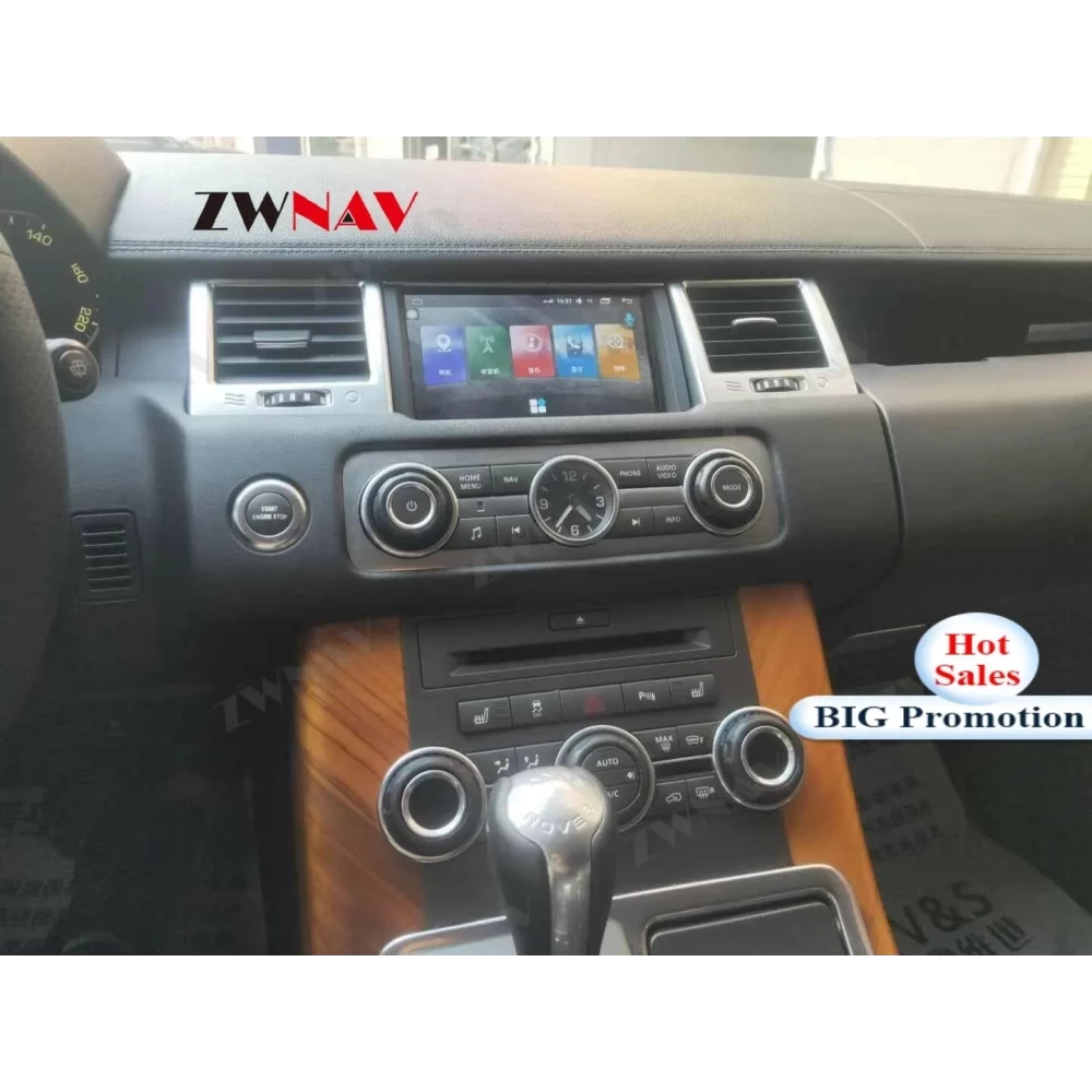 Land Rover Range Rover Sport / Vogue / Evoque (2010-2013) Android 12.0 Profesyonel Multimedya Sistemi