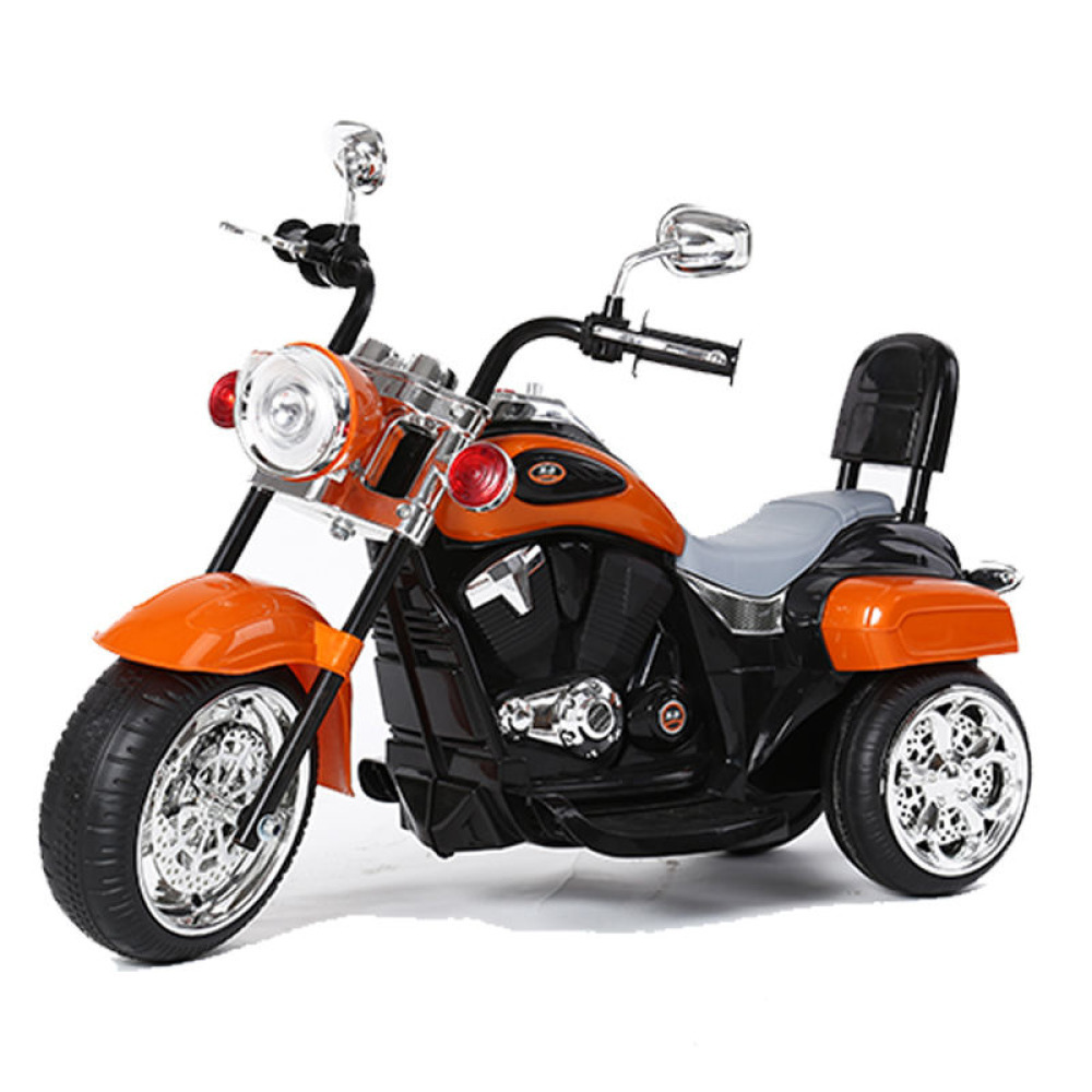 Iron-Road Trike 12V Chopper Tarzı Yüksek Gidonlu Konforlu Cruiser Oturuşlu 12V Çift Motorlu Akülü Motor