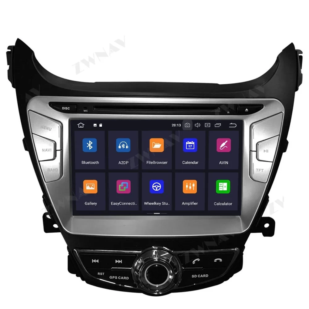 Hyundai Elantra (2011-2013) Android 14.0 Kablosuz CarPlay & Multimedya Sistemi