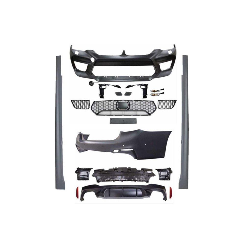  Bmw 5 Serisi G30 İçin Uyumlu LCI M5 Body Kit Panjur 2021+