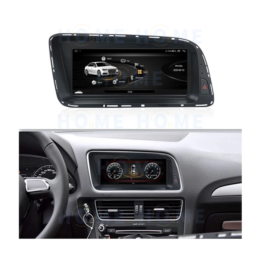 Audi Q5 8.8 inch Android 13 - CarPlay - Android - Google Play Store - GPS Navigasyon - Multimedya Ekran 2009-2017